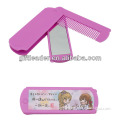 Popular Travel Folding Comb with Mirror
